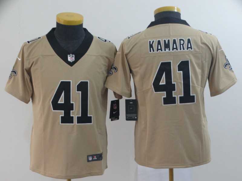 Youth Nike Saints 41 Alvin Kamara Cream Inverted Legend Limited Jersey,We sell and wholesale Youth Nike Saints 41 Alvin Kamara Cream Inverted Legend Limited Jersey on line form chian!